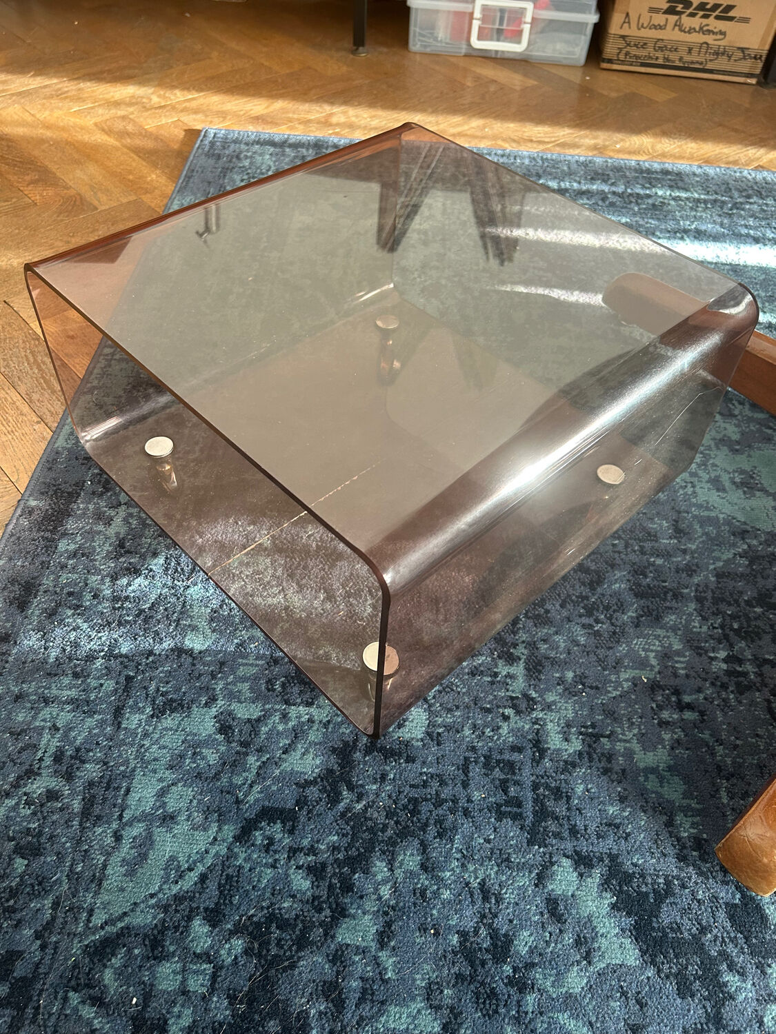 Rolling furniture/coffee table/nightstand/side table by michel dumas