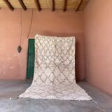 Talsint Beige Moroccan Rug - 350 x 158 cm