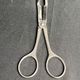 Tableware, silver-plated sugar scissors Christofle 20th century