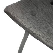 Brutalist coffee table, tripod table, interior decor, industrial, furniture b