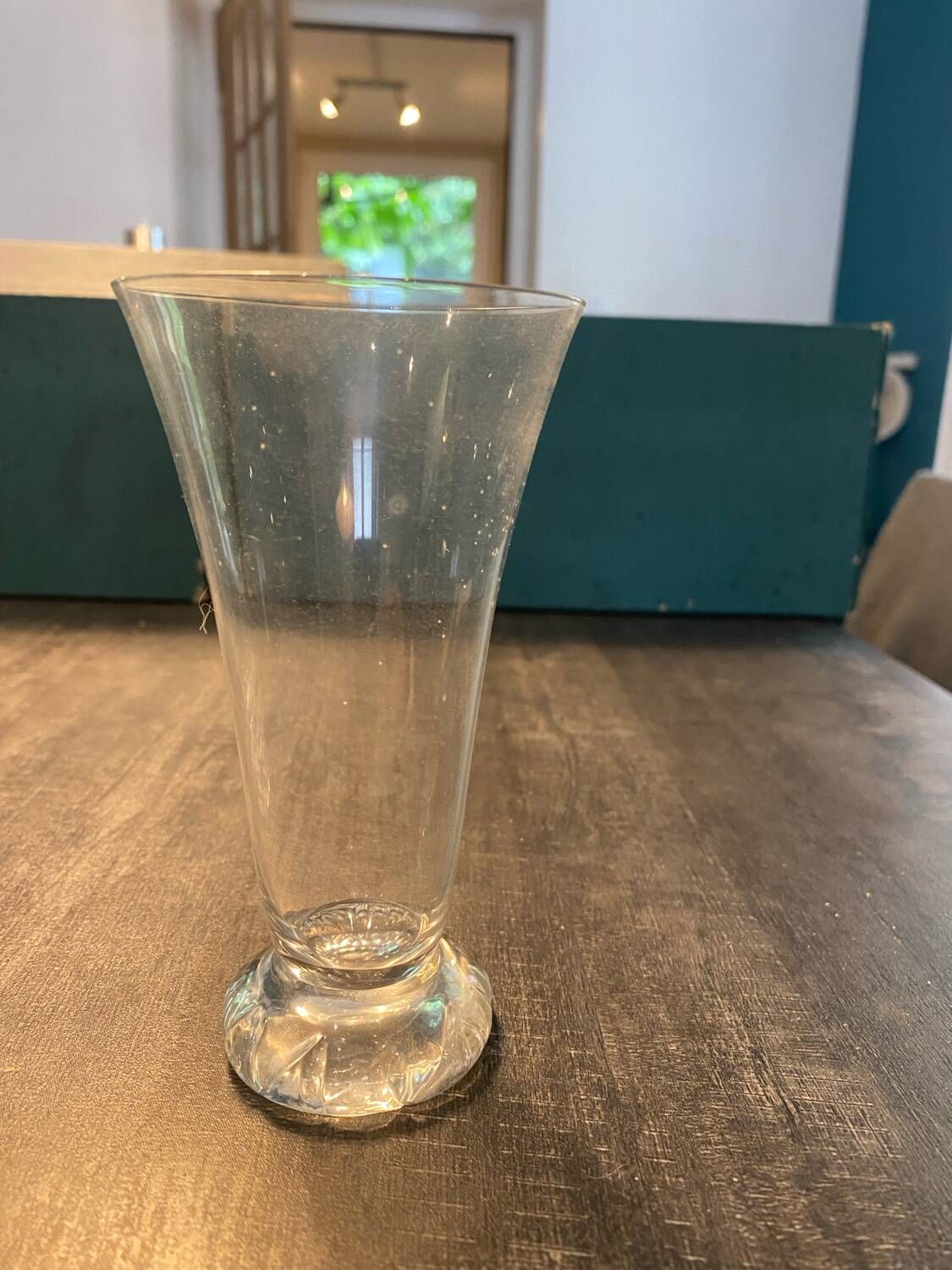 Lot of 19th century tulip crystal glasses