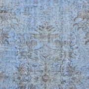 Blue Vintage Oushak Carpet sku 1922
