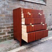 Mid century chest of drawers retro vintage furniture