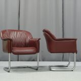 Pair of scandinavian armchairs 1960s
