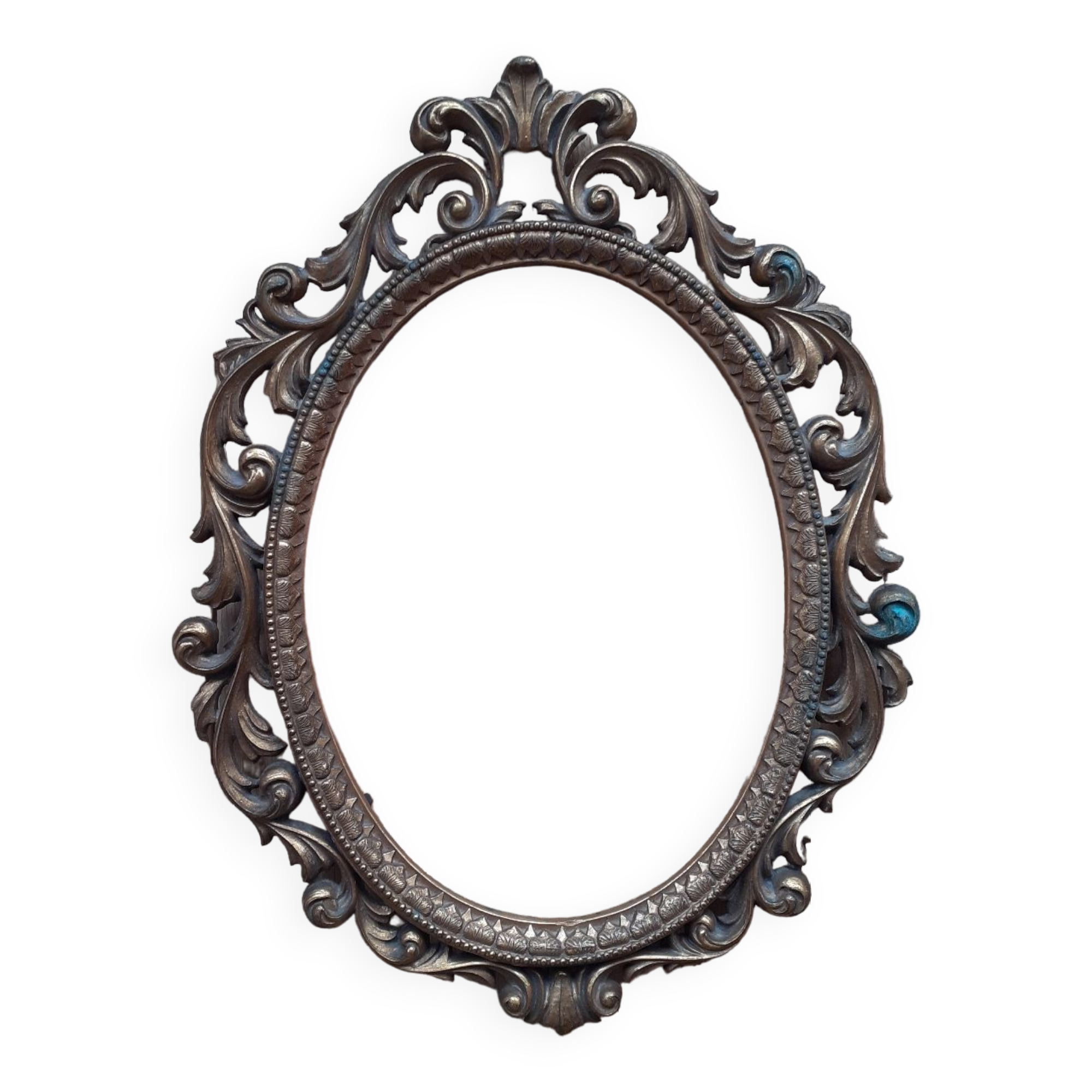 Cadre ovale bronze Brevettato 33 cm