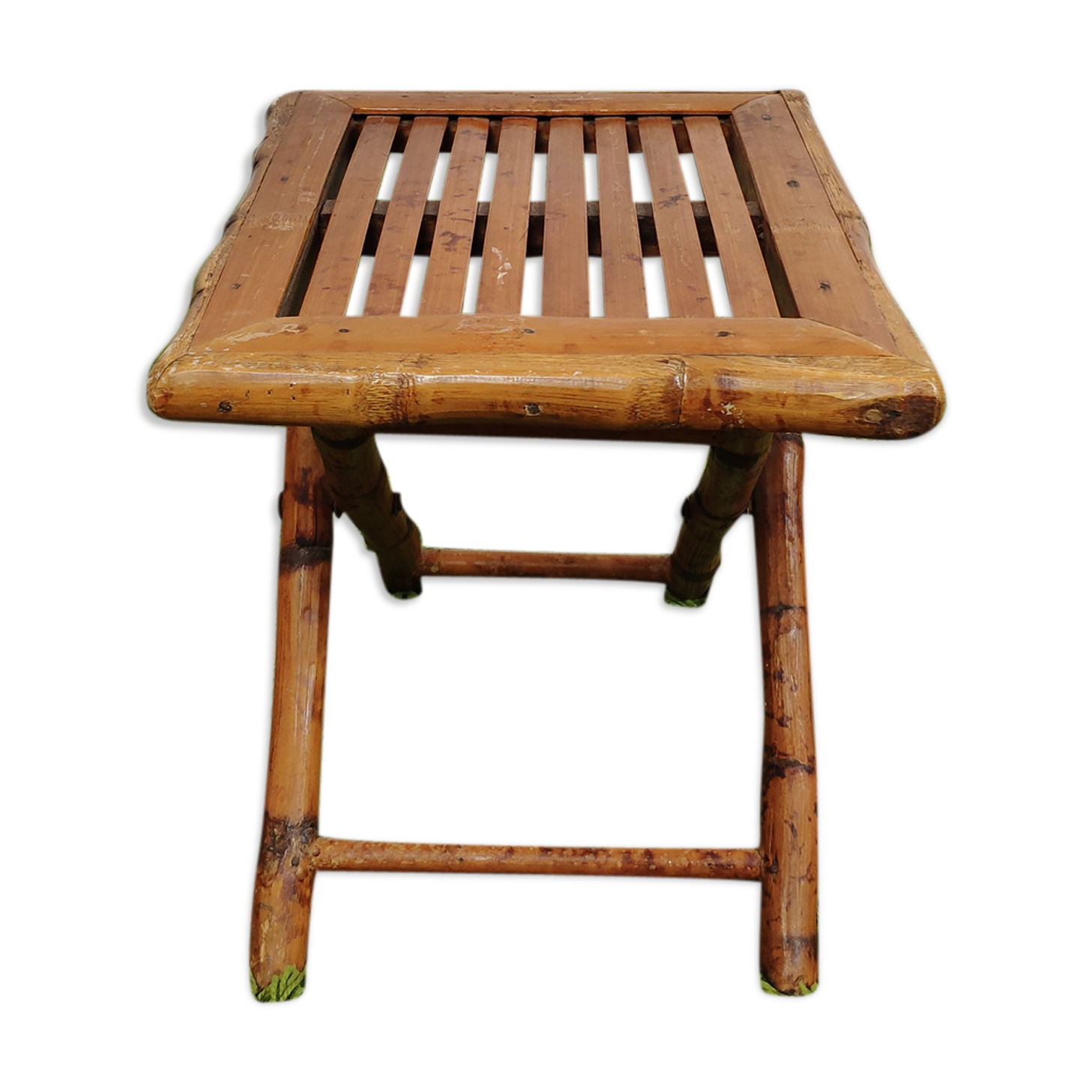Table basse pliante bambou