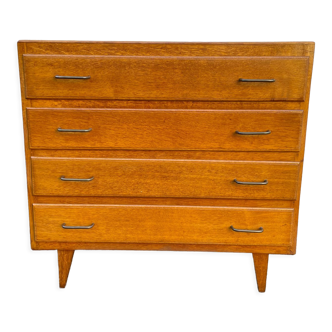 Vintage chest of drawers compass feet