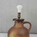 Sandstone lamp, Pierre Digan (1941-2016), La Borne