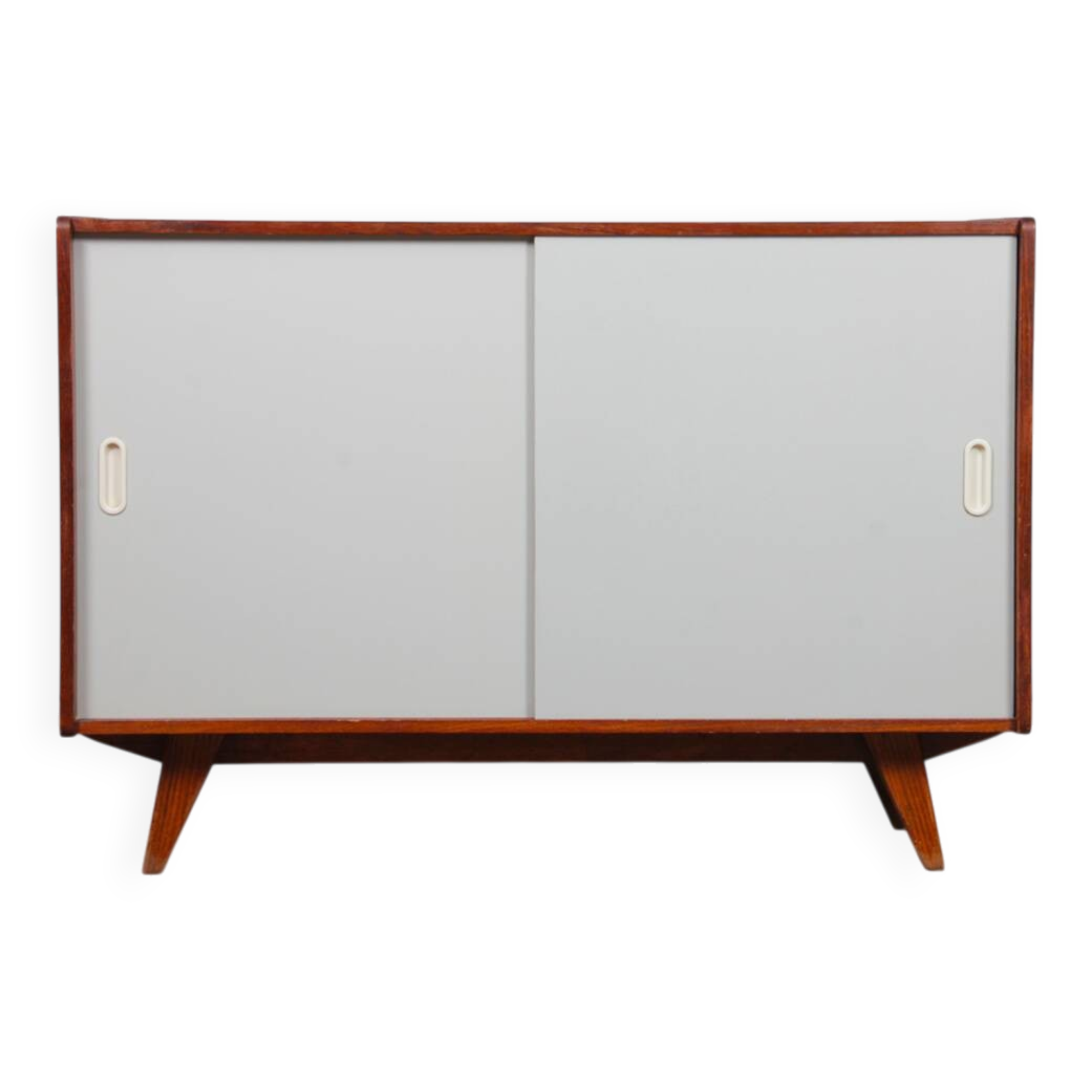 Vintage oak chest of drawers by Jiri Jiroutek, model U-452, 1960