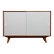 Vintage oak chest of drawers by Jiri Jiroutek, model U-452, 1960