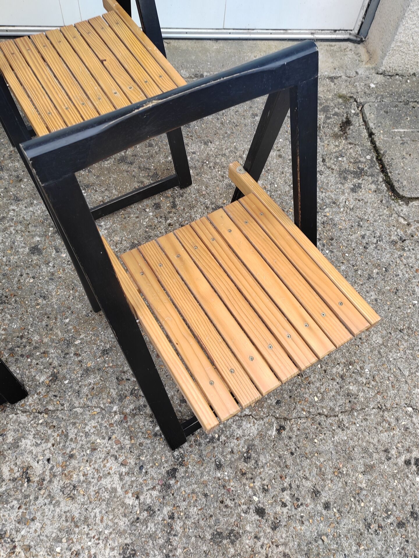 4 chaises pliante Jacober 