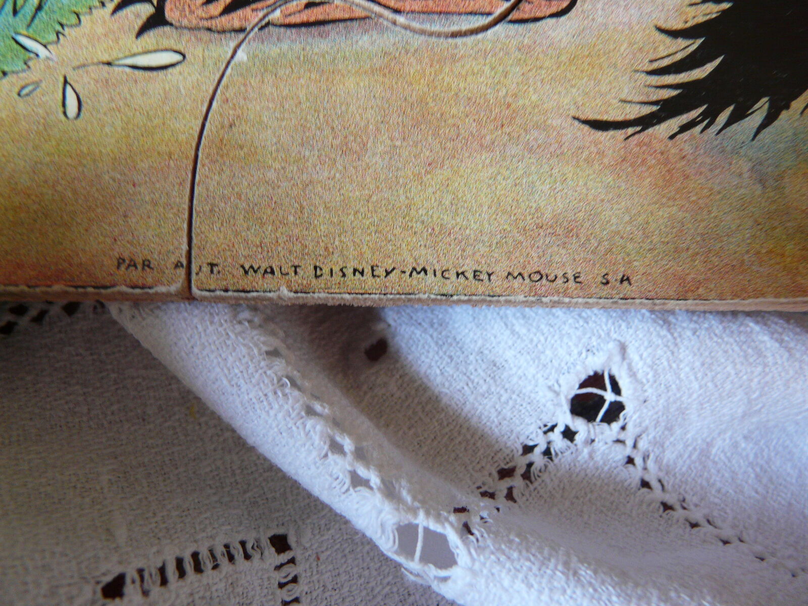 box of 6 wooden puzzles the 3 little walt Dizney pigs