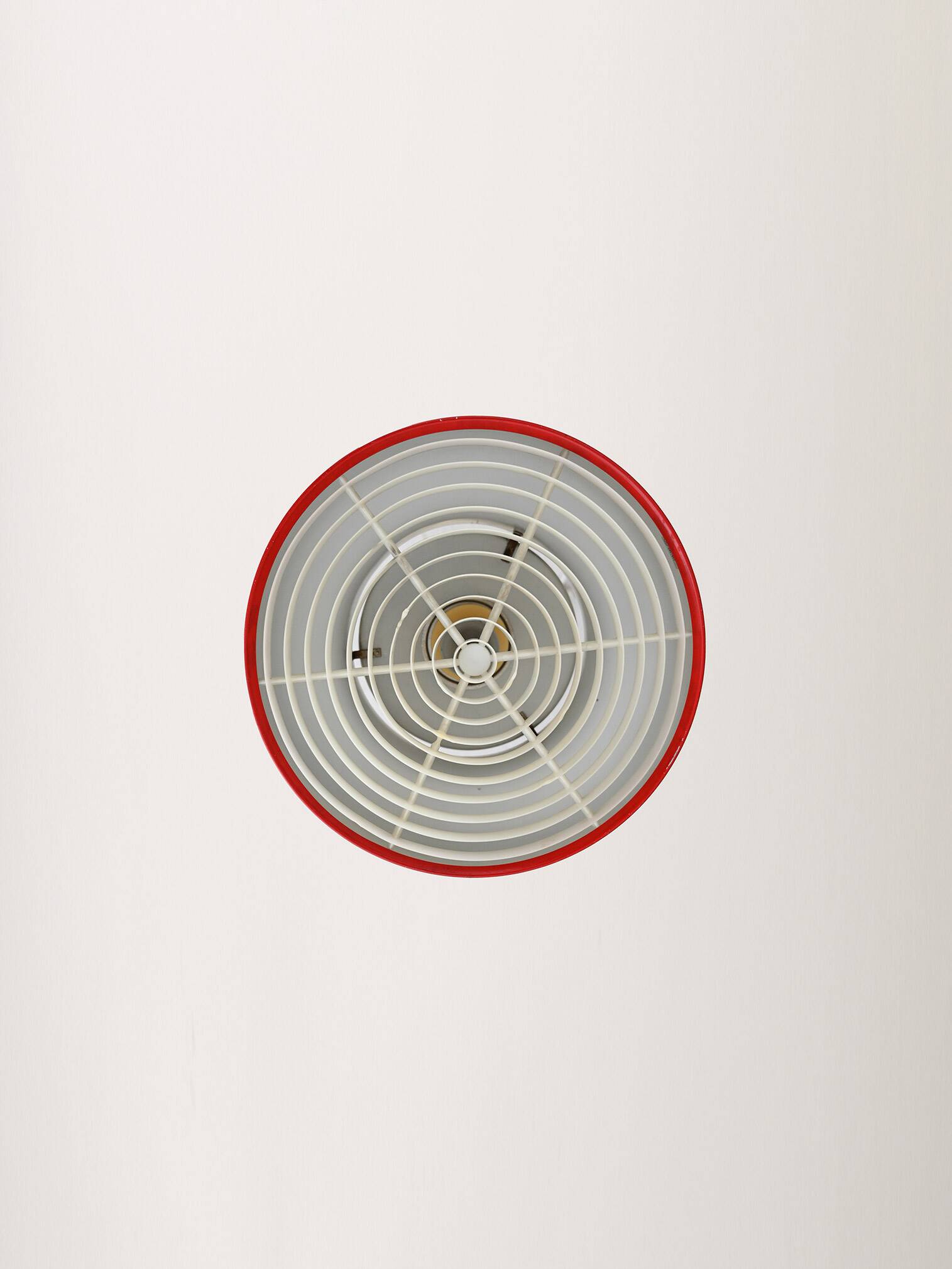 Red "Bumling" pendant lamp by Anders Pehrson