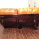 Lot of cognac "Marsala" leather sofas by Michel Ducaroy for line Roset 1970