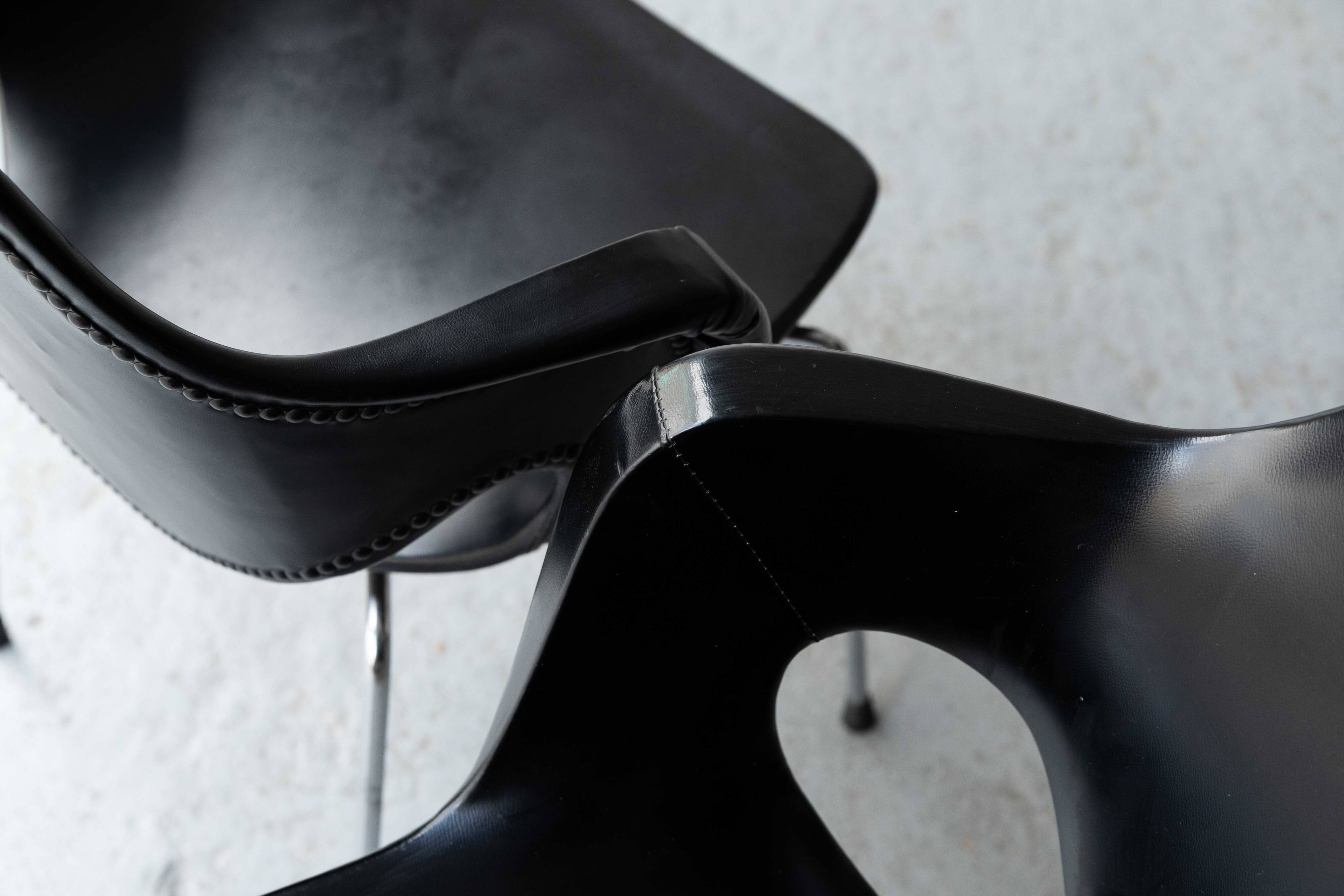 Set of 2 dining chairs by Straatman, Loral & Cie, Belgium, 1960's