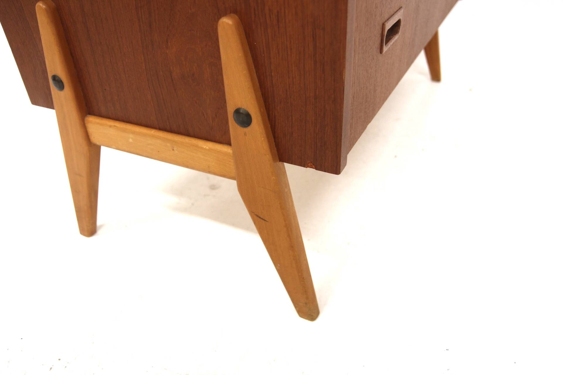 Secrétaire scandinave en teck, Suède, 1960