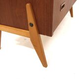 Secrétaire scandinave en teck, Suède, 1960