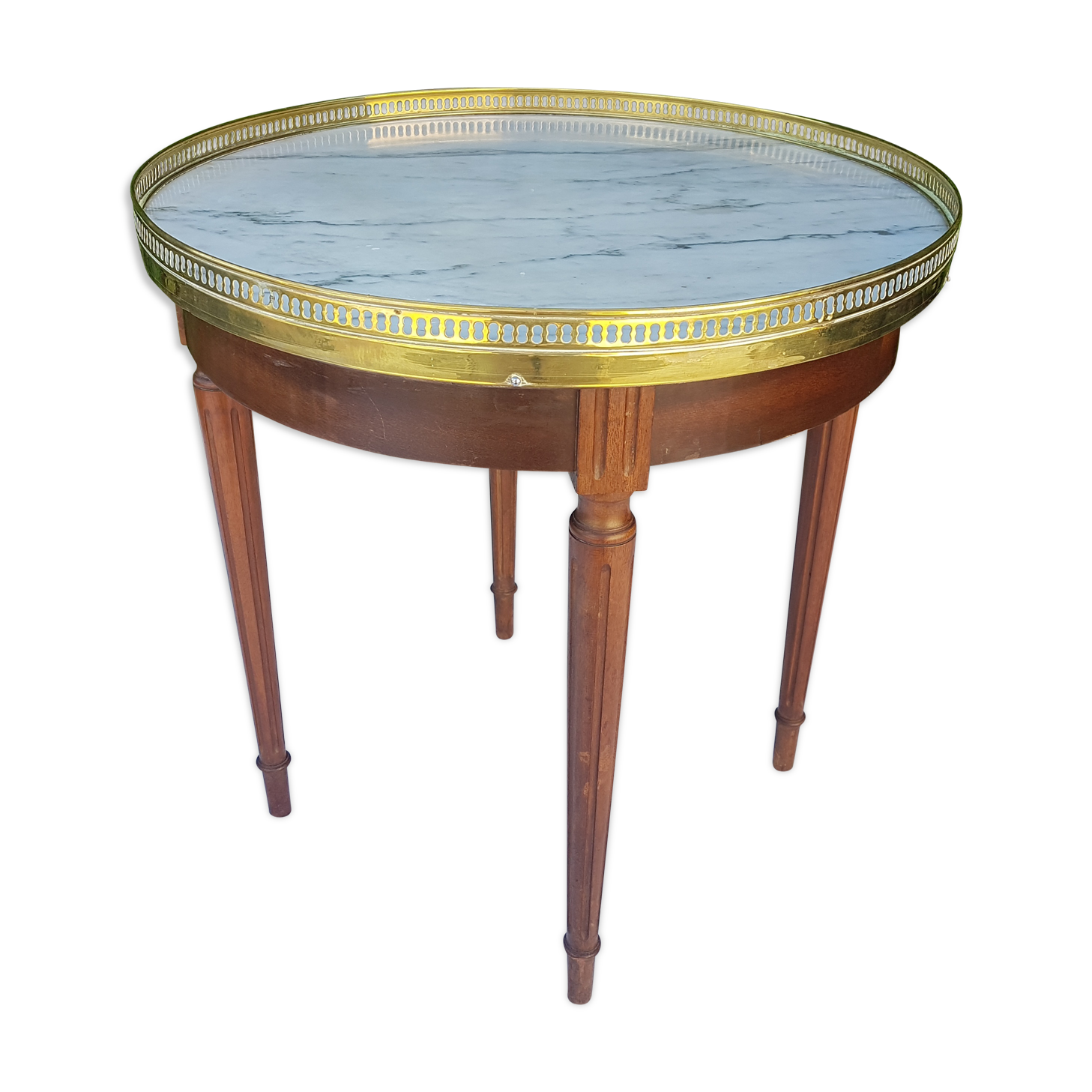Louis XVI-style boiler table on marble