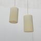 Modern mid-century German plastic suspension by Erco.