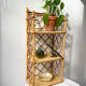 Etagère en rotin, 1950