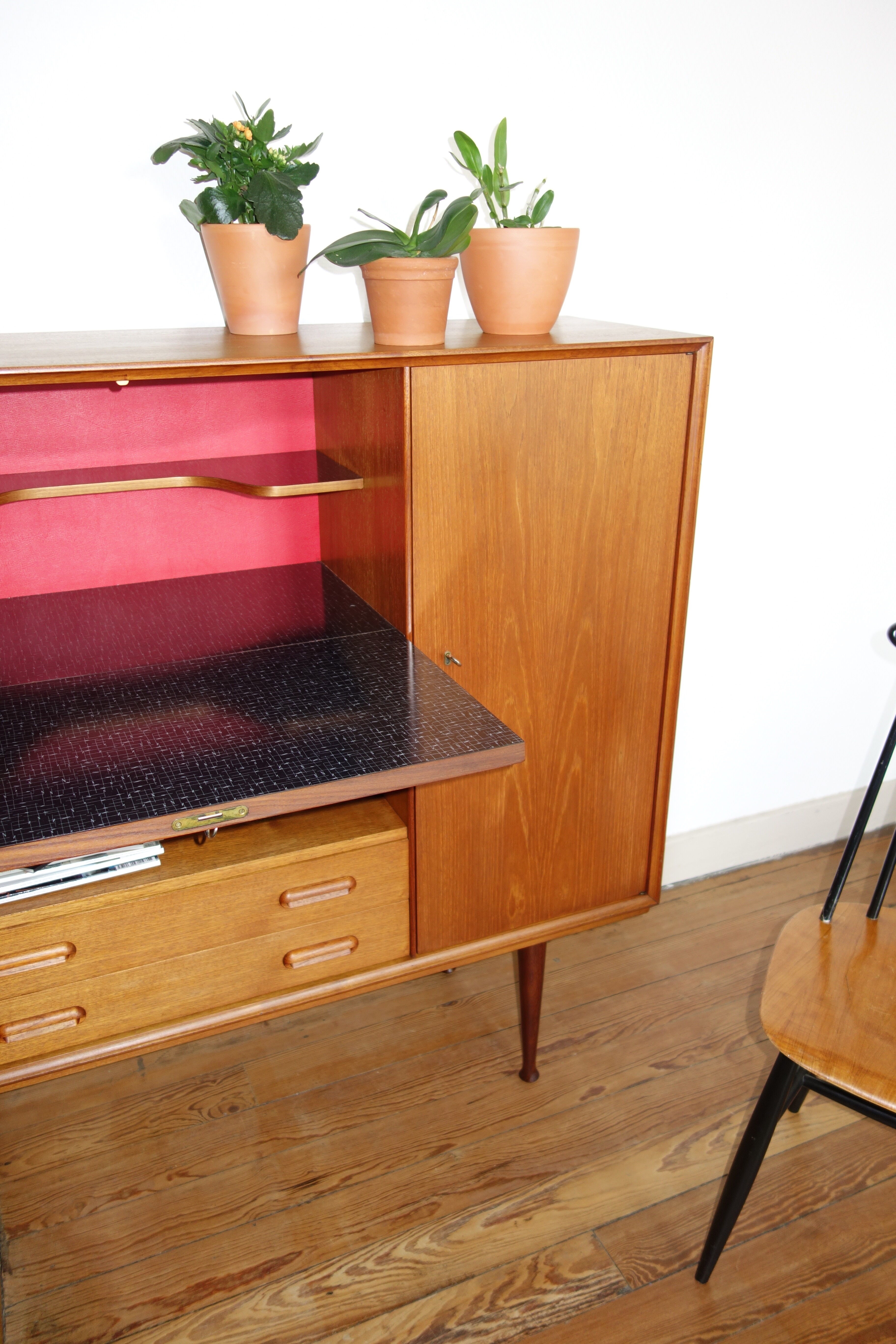 Scandinavian Cabinet teak of the 1960s