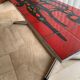 Table basse vintage céramique style Adri