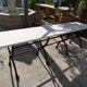 Marble table feet cast iron XXeme