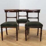 Suite of 3 Louis XVI style chairs