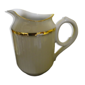 Bernardaud Limoges jug gilded with fine gold