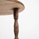 Table d'appoint/fleur - pin - pieds tournés - à deux niveaux - années 1880