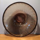 Great smoked glass fruit bowl