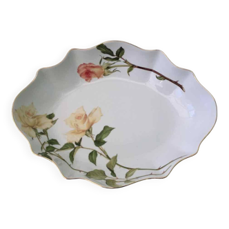 Hand painted porcelain fruit bowl