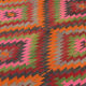 Anatolian handmade kilim rug 283 cm x 200 cm