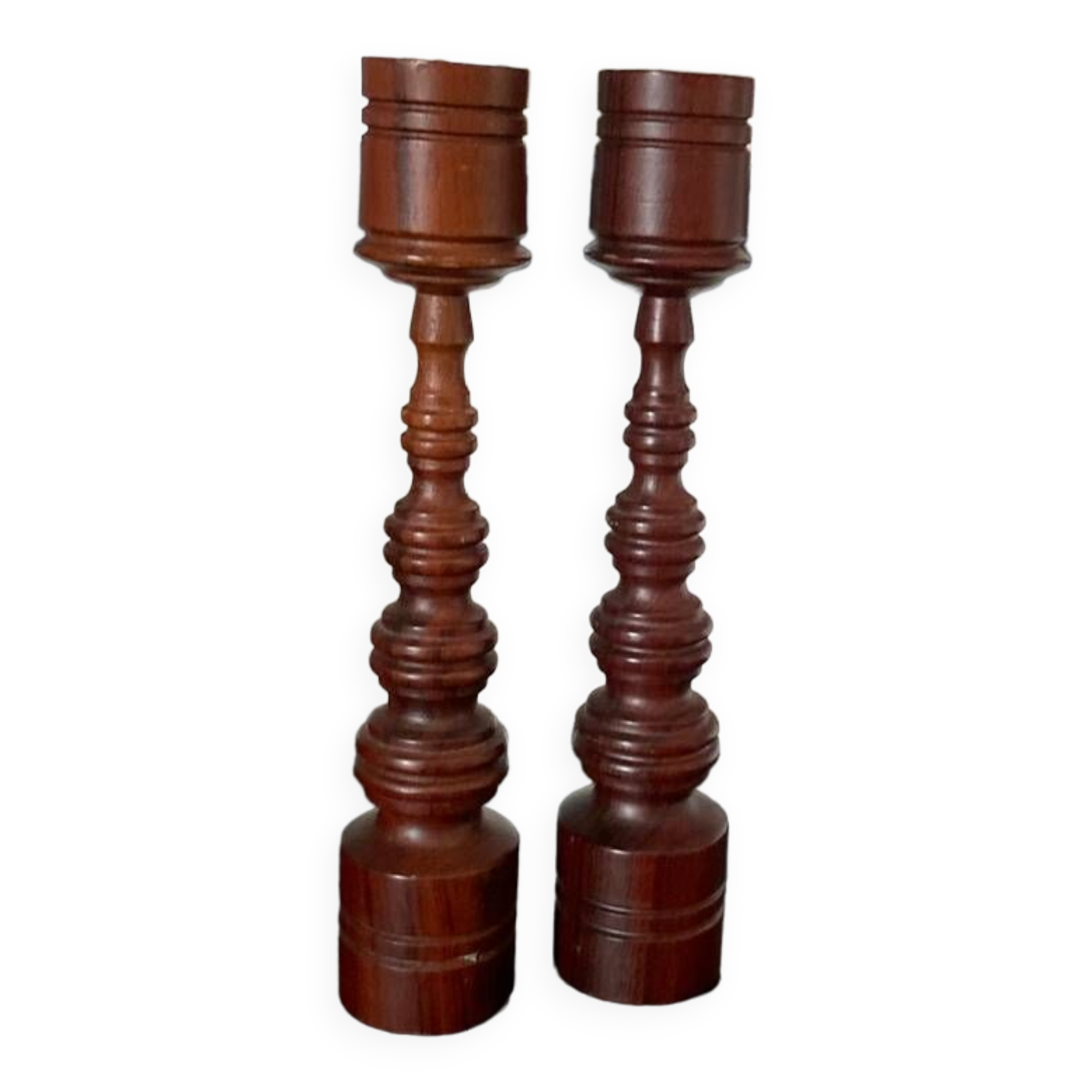 Duo bougeoirs scandinaves