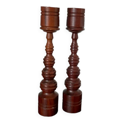 Duo bougeoirs scandinaves