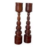 Scandinavian candle holder duo