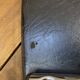 Chair N2 black vintage skai leather 1970
