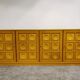 Graphical brutalist credenza, 1970s