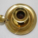 Bronze hand candlestick