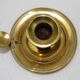 Bougeoir a main en bronze