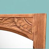 Mirror on art deco door 60x172cm