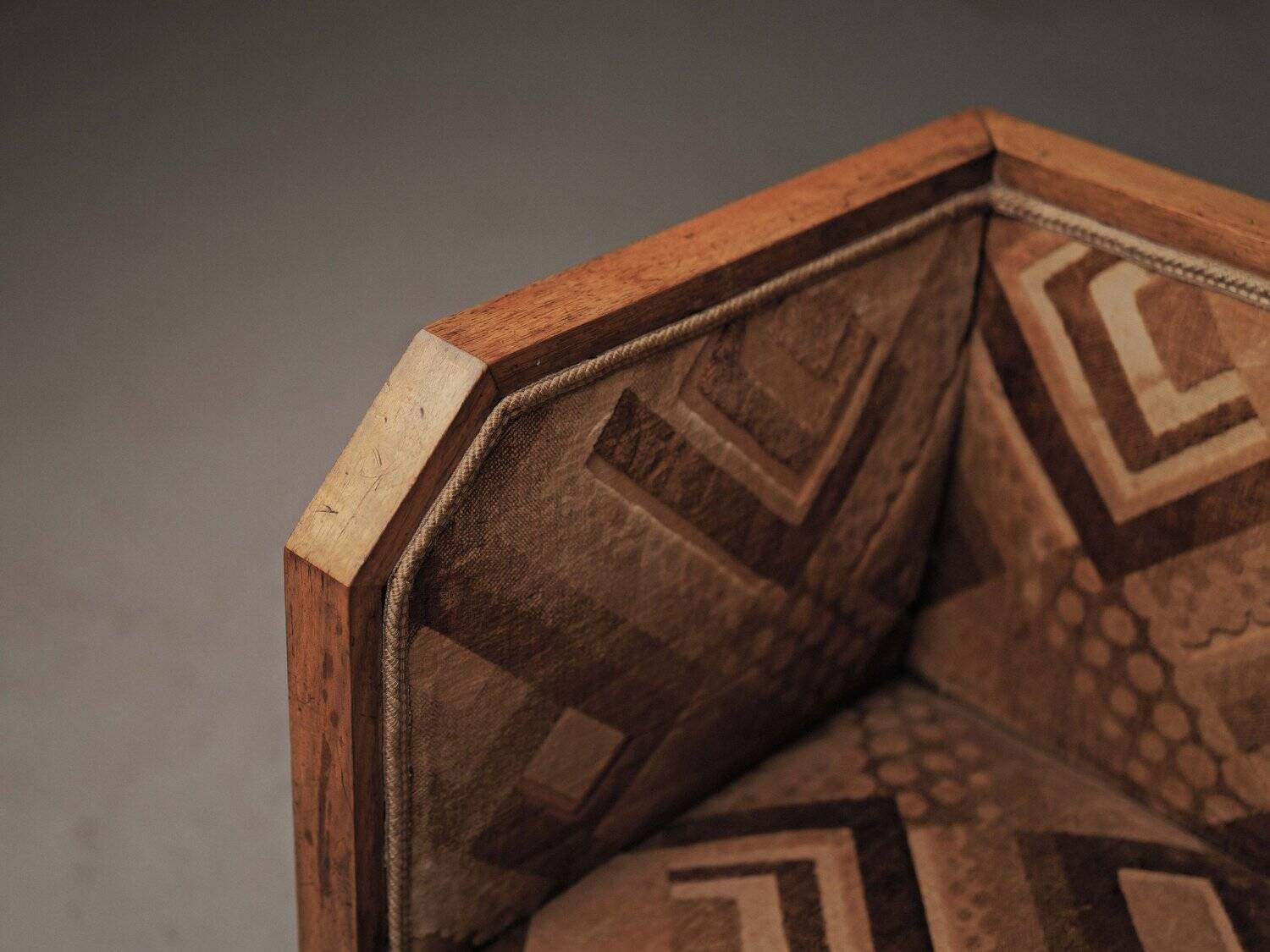 Fauteuil cubiste Art Déco, France, vers 1930
