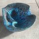Fat Lava ceramic vase The Cyclops, Glaciers Enamels 1960s