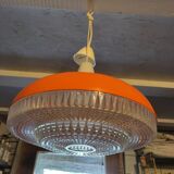 Vintage 1970, suspension Space age UFO orange