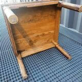 Raw wood coffee table