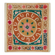 Vintage Turkish hand-knotted rug 130x136 cm