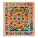 Vintage Turkish hand-knotted rug 130x136 cm