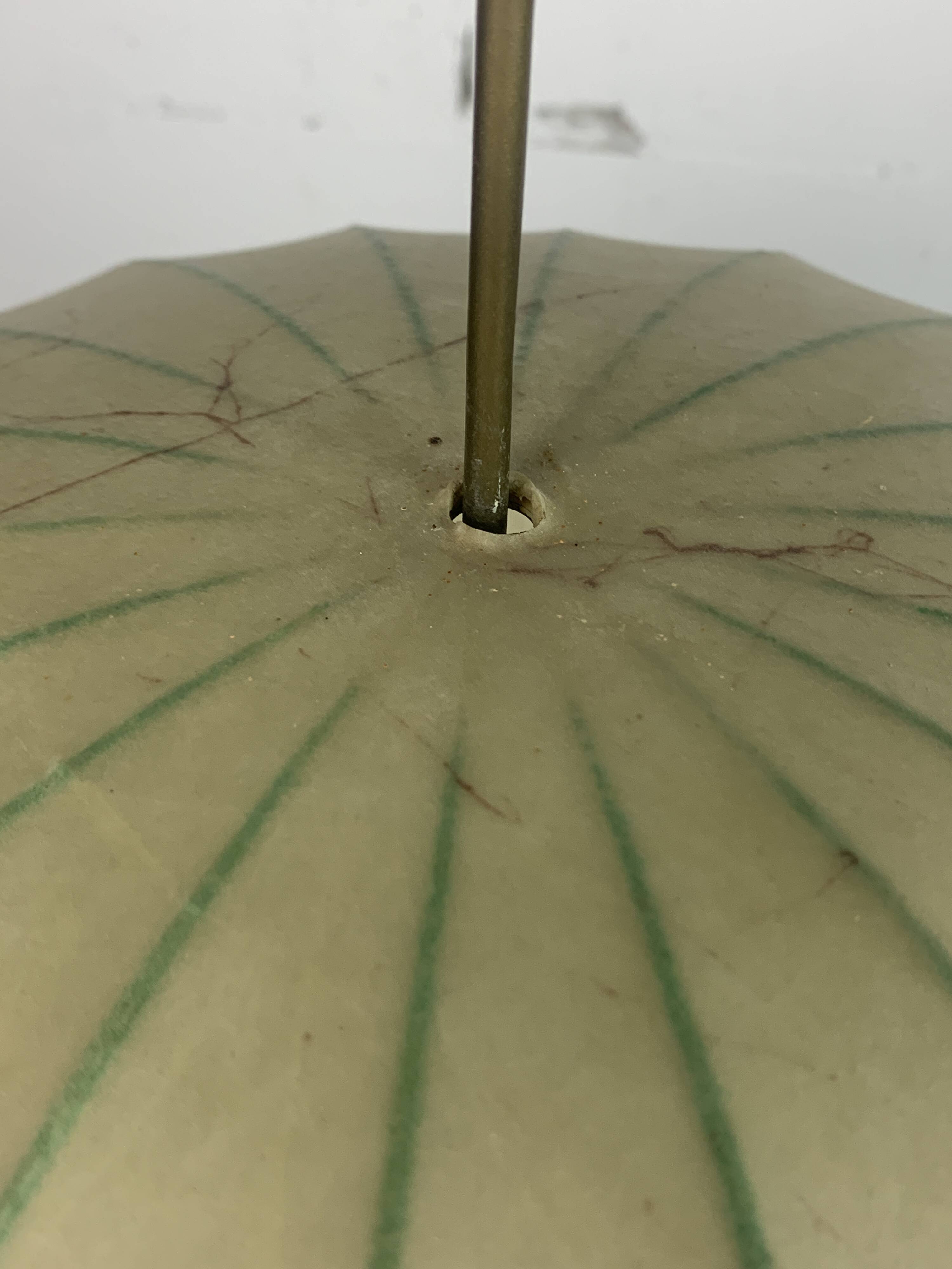 Mid-Century Space Age Cocoon Hanging Pendant Lamp in the style of Achille Castiglioni, 1960s