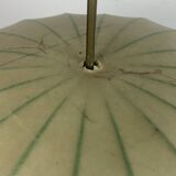 Mid-Century Space Age Cocoon Hanging Pendant Lamp in the style of Achille Castiglioni, 1960s