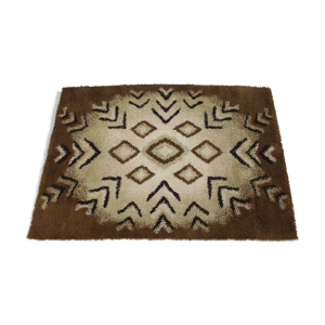 tapis de laine abstrait